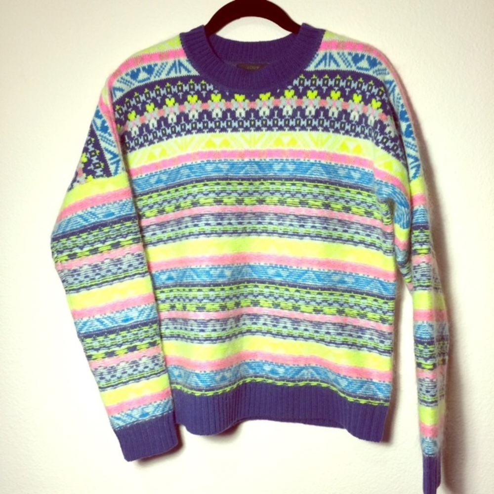J.Crew | Fair isle wool sweater